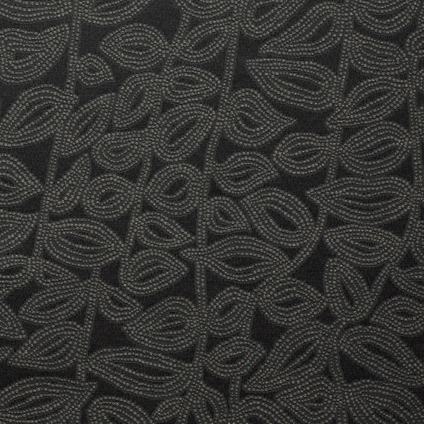 Black upholstery fabric