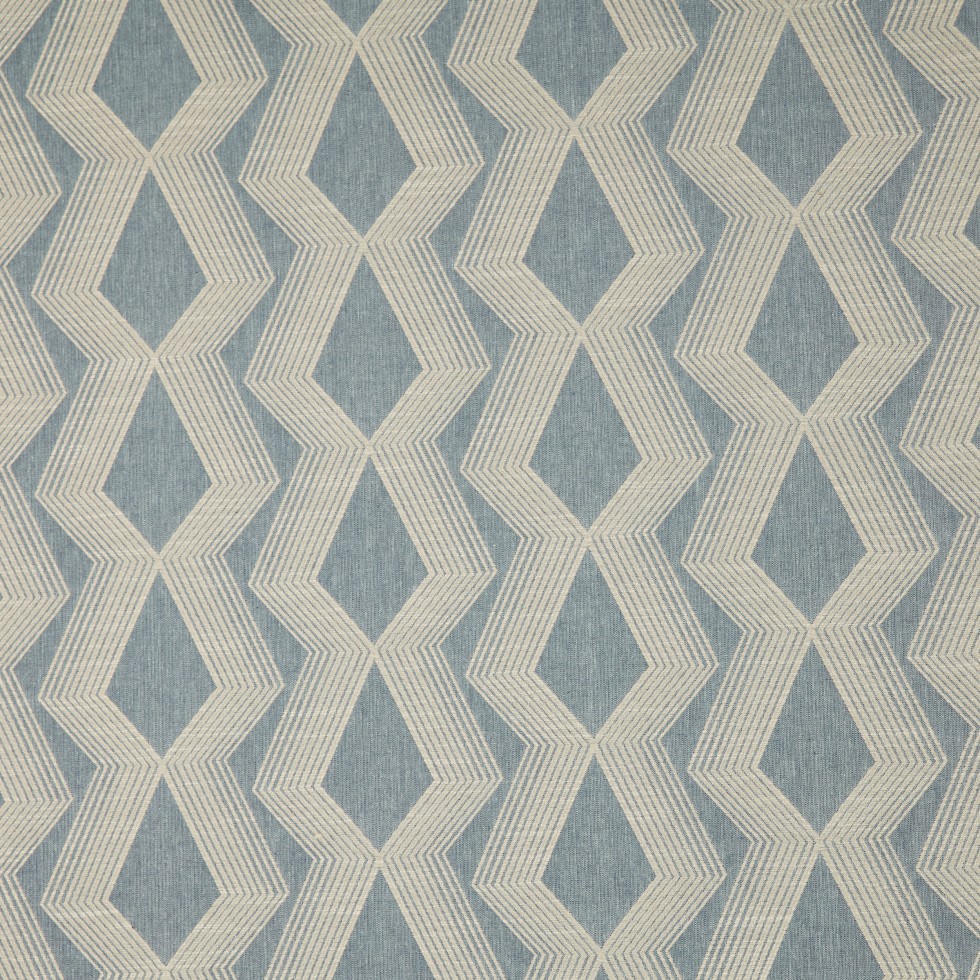 blue upholstery fabric swatch