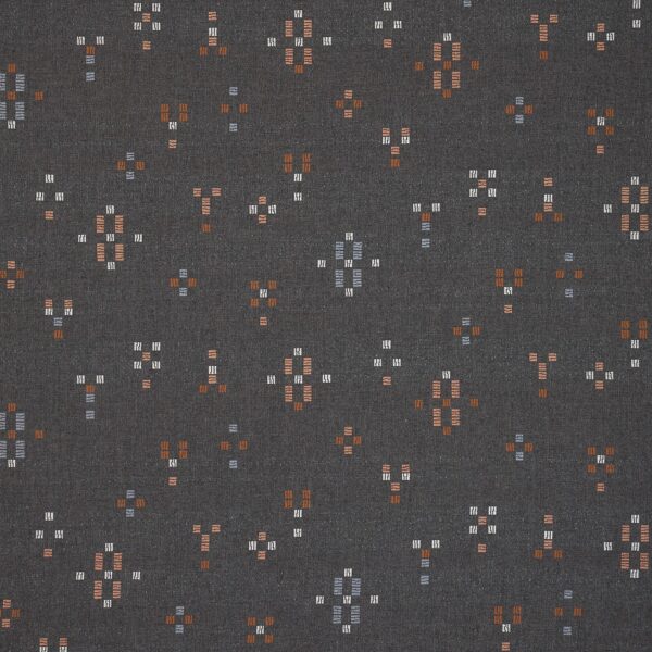 grey upholstery fabric swatch