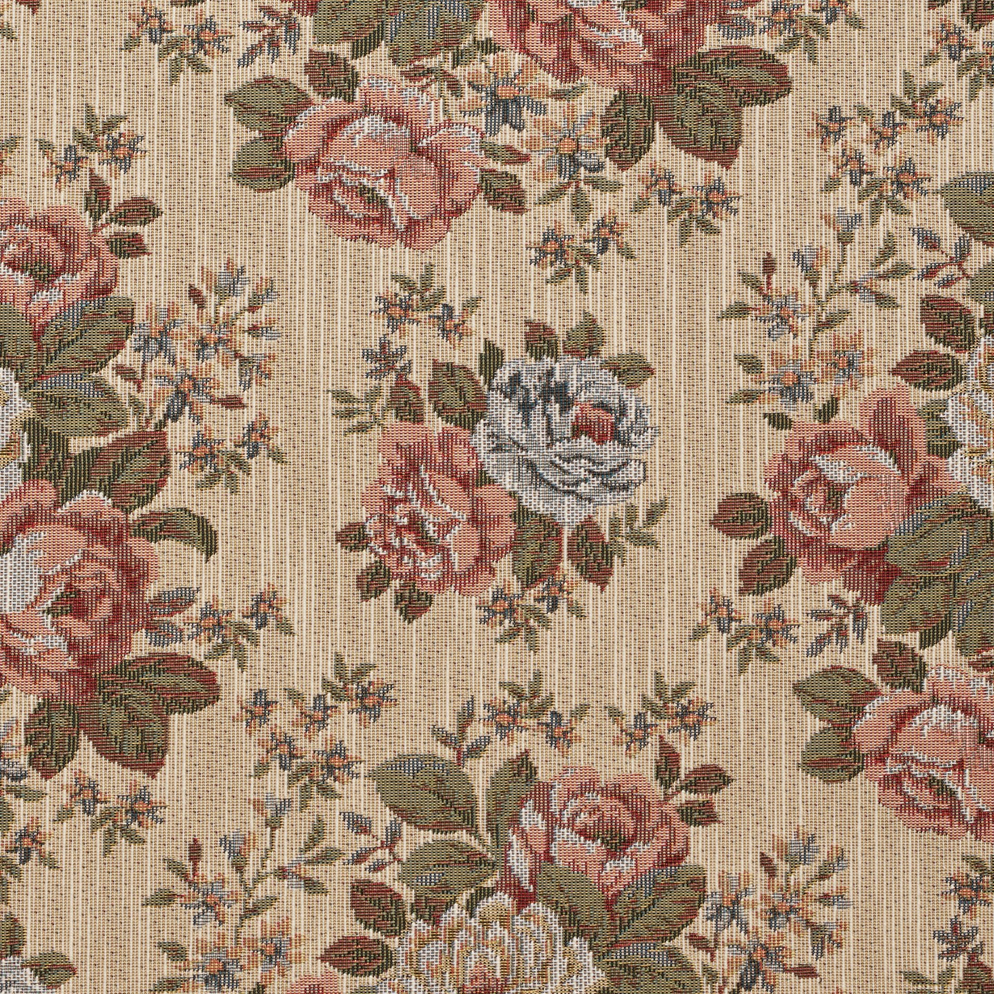 Beige upholstery fabric