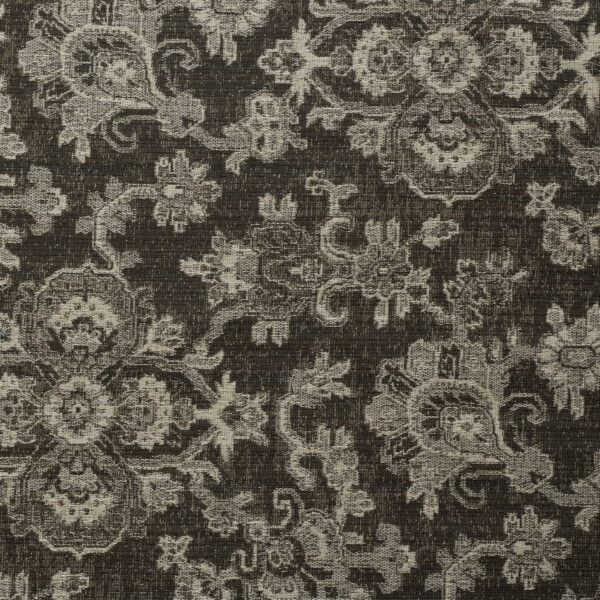 Black upholstery fabric