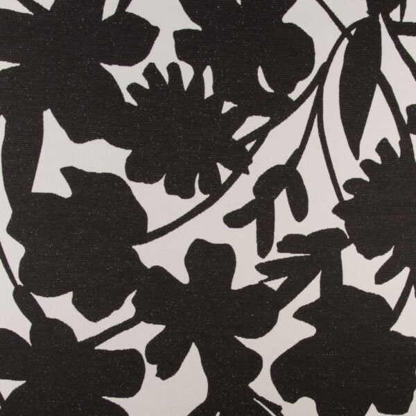 Black upholstery fabric