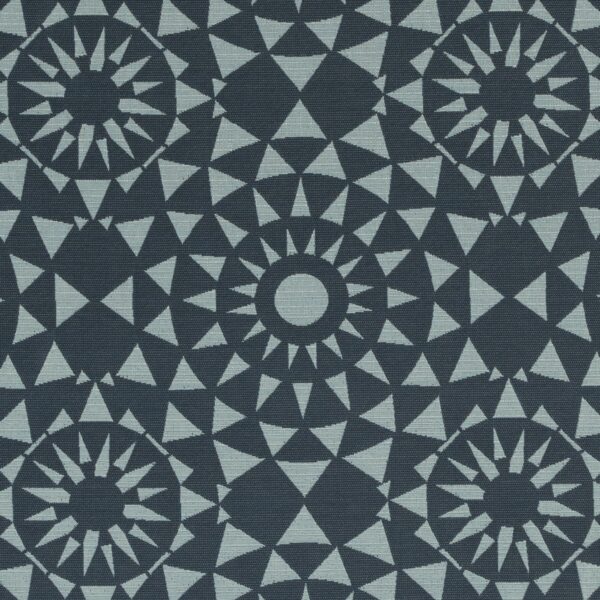 United Fabrics SUNDIAL 49 Sailboat upholstery fabric swatch for sample-first furniture planning