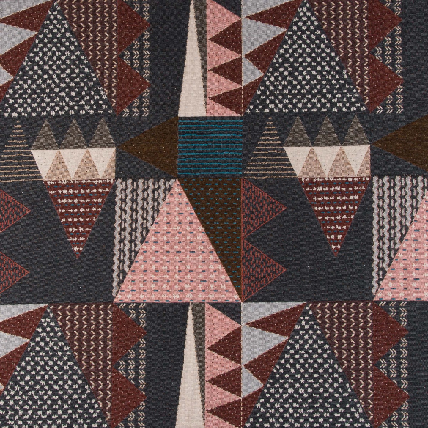 Blue upholstery fabric