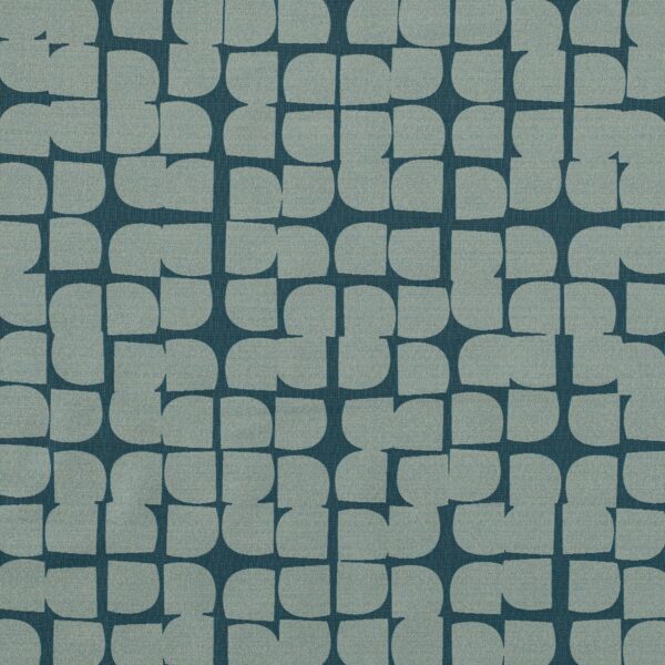 Blue upholstery fabric