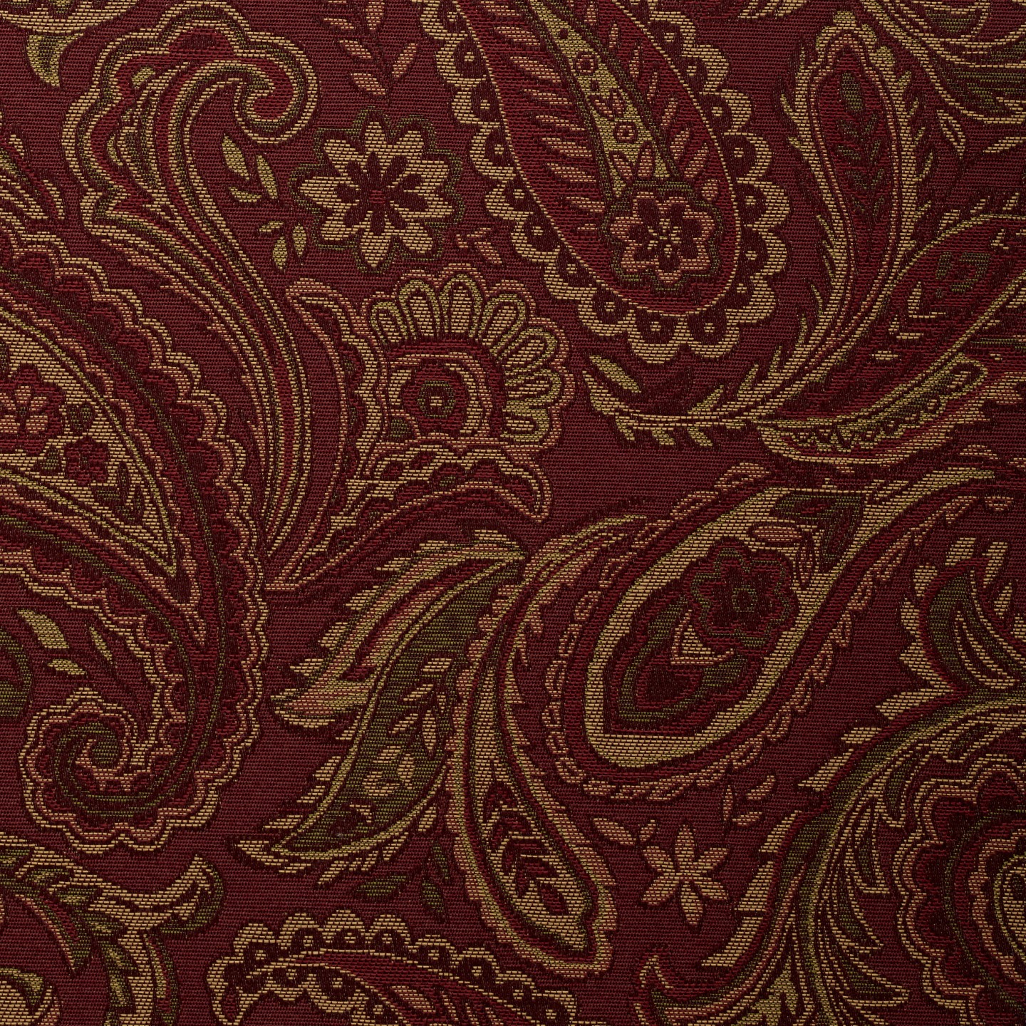Burgundy upholstery fabric