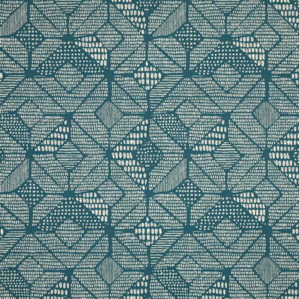 Aqua upholstery fabric
