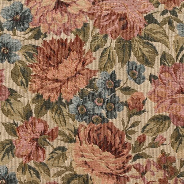 Beige upholstery fabric