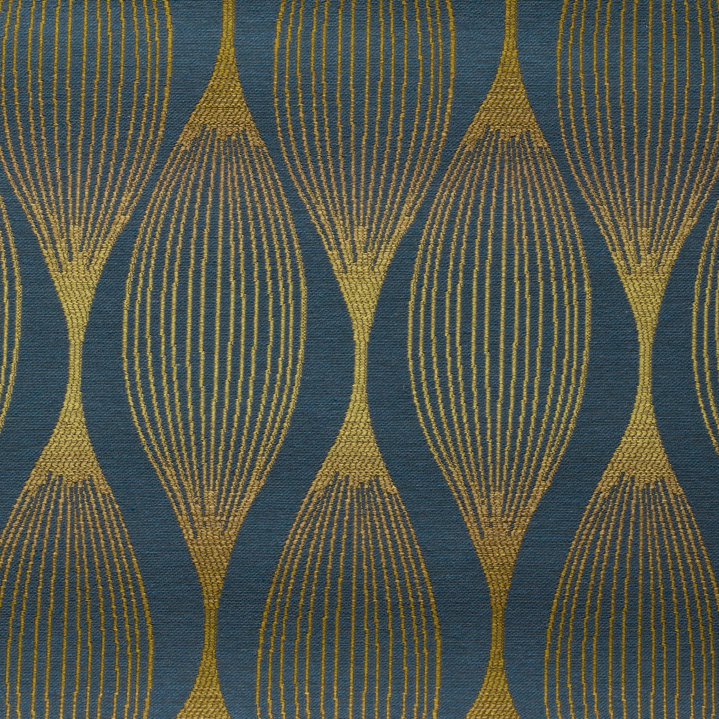 Blue upholstery fabric