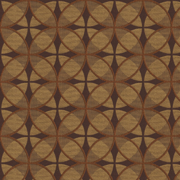 Kravet Contract CLOCKWORK - COPPER upholstery fabric swatch for sample-first furniture planning