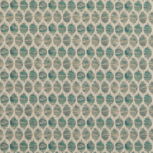 Baker Lifestyle Block Weaves Honeycomb - Aqua upholstery fabric swatch