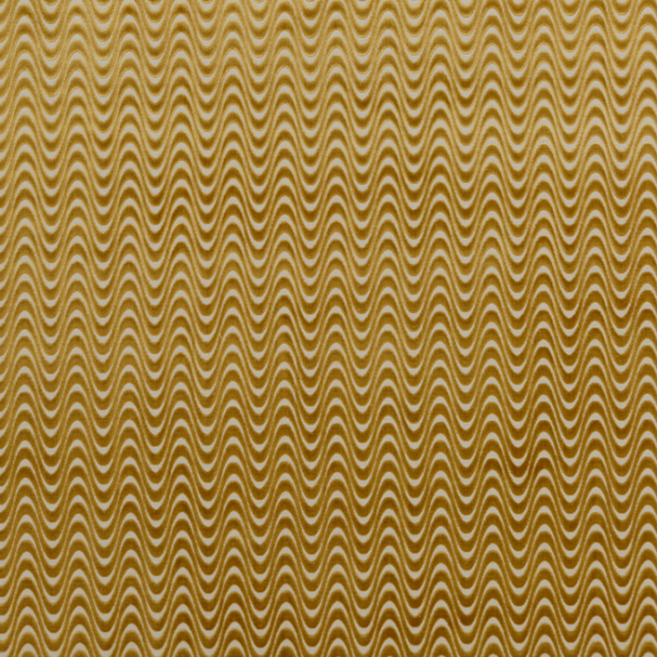 BAKER LIFESTYLE CARNIVAL JIVE - OCHRE upholstery fabric swatch for sample-first furniture planning