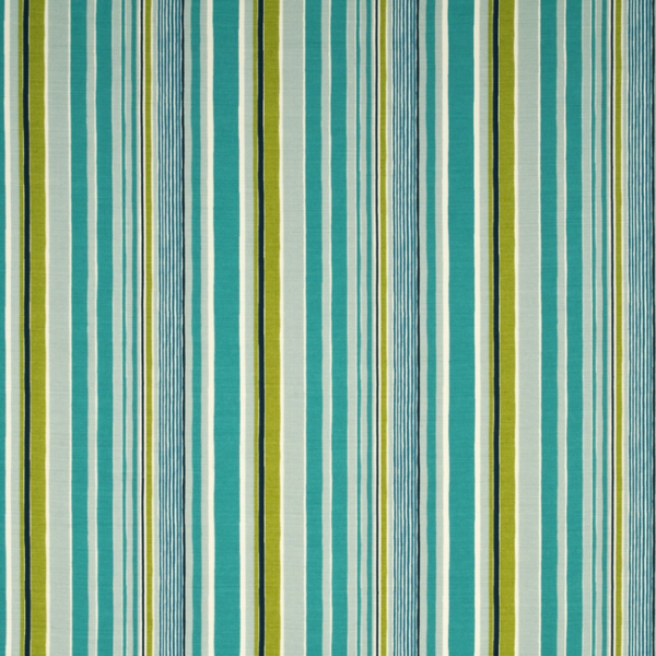 BAKER LIFESTYLE HOMES & GARDENS II MALLOW STRIPE - TURQUOISE/LIME PP50360.2.0 - Discontinued