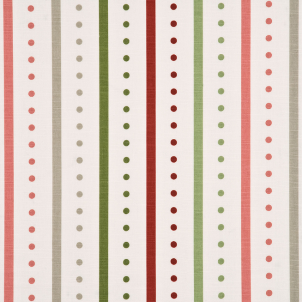 BAKER LIFESTYLE OPERA GARDEN OPERA STRIPE - PINK/GREEN upholstery fabric swatch for sample-first furniture planning