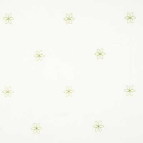 BAKER LIFESTYLE PERIWINKLE SHEER - GREEN upholstery fabric swatch for sample-first furniture planning