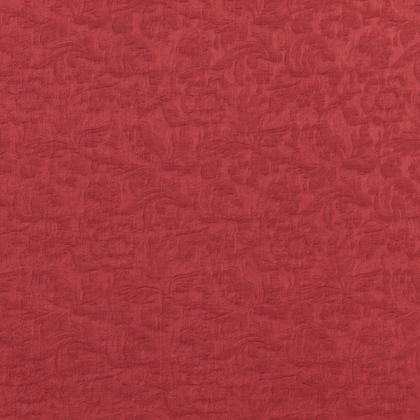 BRUNSCHWIG & FILS ALSACE WEAVES GAMBETTA WEAVE - RED upholstery fabric swatch for sample-first furniture planning