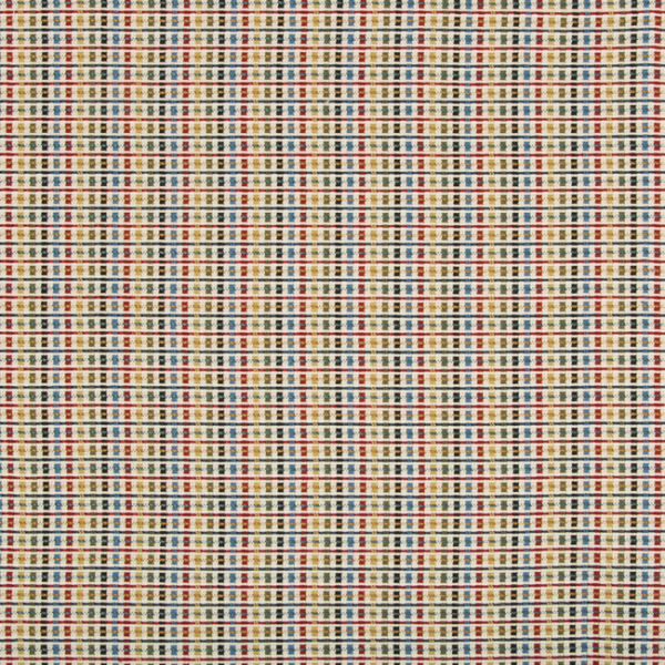 BRUNSCHWIG & FILS ALSACE WEAVES MAROLLEN TEXTURE - MULTI upholstery fabric swatch for sample-first furniture planning