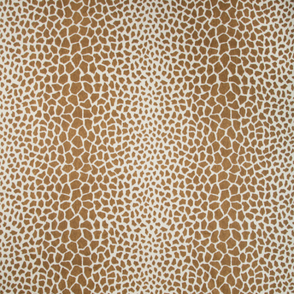 BRUNSCHWIG & FILS BARET JIRAFFA - TAN upholstery fabric swatch for sample-first furniture planning