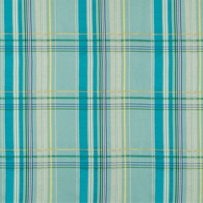BRUNSCHWIG & FILS BARET LA COMELLE PLAID - AQUA 8018108.13.0 - Limited Stock