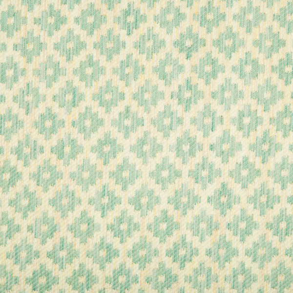 BRUNSCHWIG & FILS BARONET BARONET STRIE - AQUA upholstery fabric swatch for sample-first furniture planning
