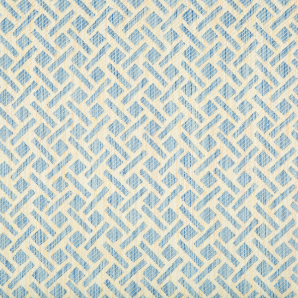 BRUNSCHWIG & FILS BARONET COMTE STRIE - CANTON upholstery fabric swatch for sample-first furniture planning