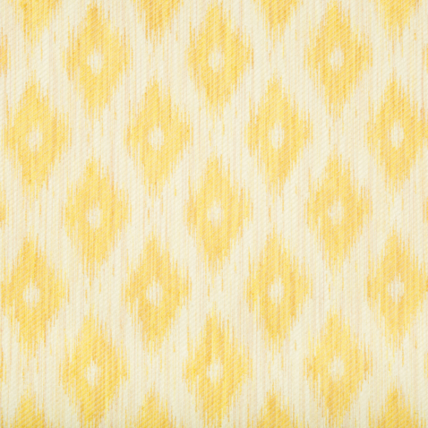 BRUNSCHWIG & FILS BARONET VICEROY STRIE II - CANARY upholstery fabric swatch for sample-first furniture planning