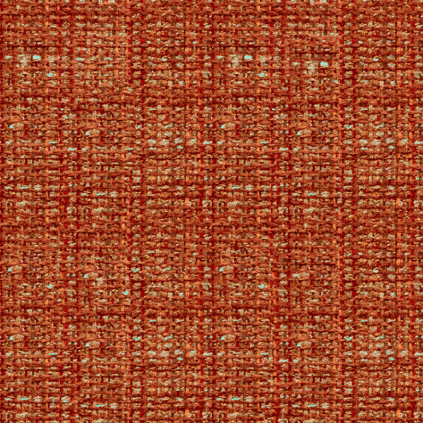 BRUNSCHWIG & FILS BOUCLE TEXTURE - RED/PINK upholstery fabric swatch for sample-first furniture planning