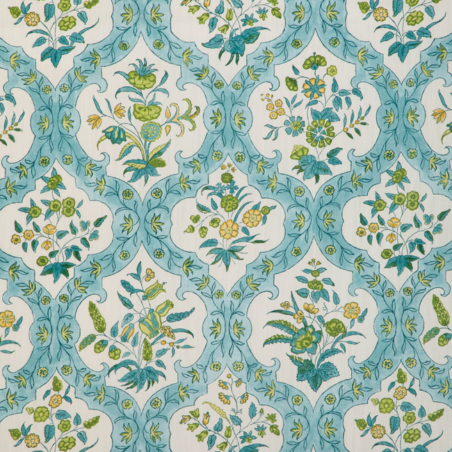 BRUNSCHWIG & FILS CADENET VENTOUX PRINT - AQUA 8023102.313.0