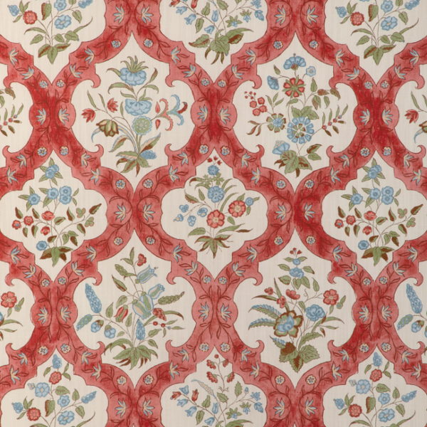 BRUNSCHWIG & FILS CADENET VENTOUX PRINT - RED/BLUE 8023102.195.0