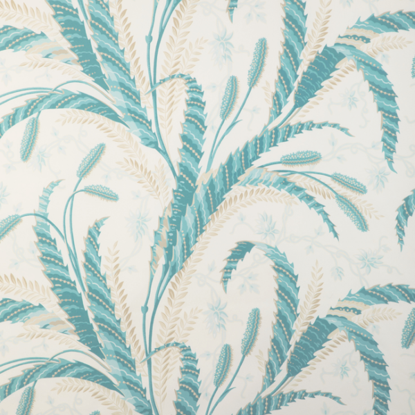 BRUNSCHWIG & FILS CADENET VERNAY PRINT - AQUA 8023101.13.0