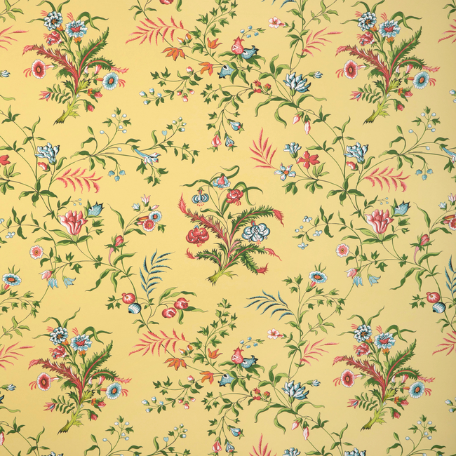 BRUNSCHWIG & FILS CADENET WALLPAPERS CHANCAY - SUN/LEAF P8023105.430.0