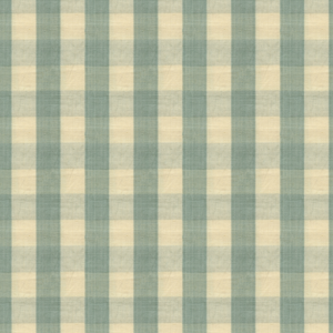 Carsten Check - Pale Blue And Cream upholstery fabric swatch