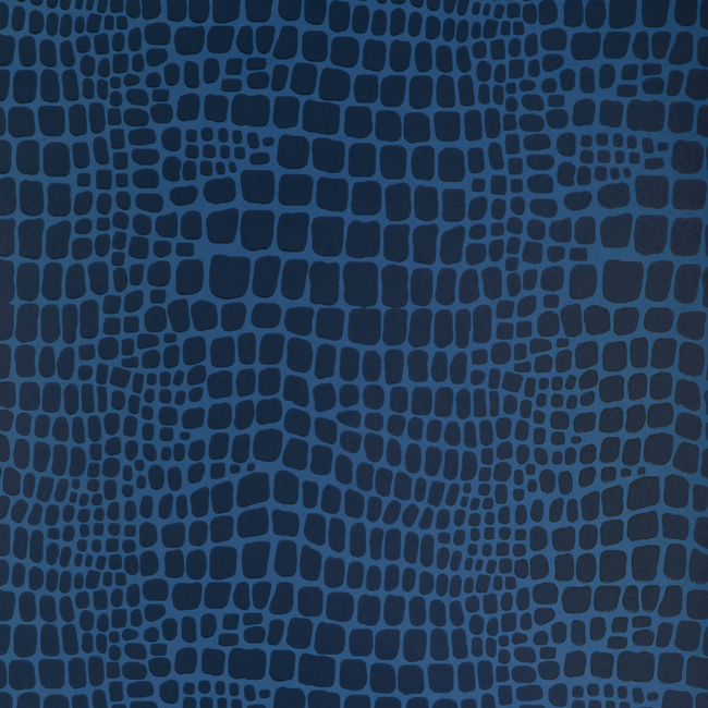 BRUNSCHWIG & FILS CELESTE WALLCOVERING CROC - SAPPHIRE P8023114.50.0
