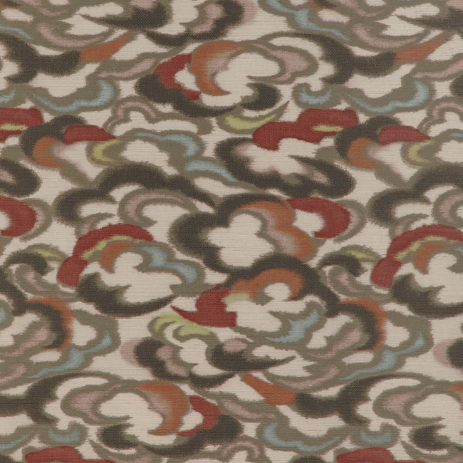 BRUNSCHWIG & FILS CELESTE WALLCOVERING STRATUS - CLAY/MULTI P8023112.3524.0