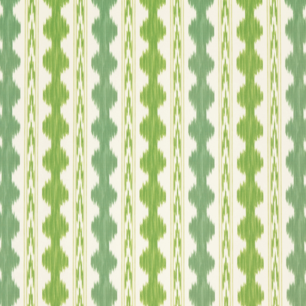 BRUNSCHWIG & FILS CEVENNES AVERA PRINT - ALOE/FERN upholstery fabric swatch for sample-first furniture planning