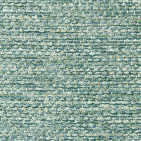 BRUNSCHWIG & FILS CHAMBERY TEXTURES II CHAMOUX TEXTURE - LAGOON upholstery fabric swatch for sample-first furniture planning