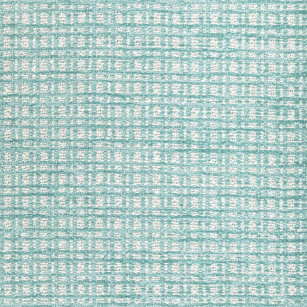 BRUNSCHWIG & FILS CHAMBERY TEXTURES III LANDIERS TEXTURE - AQUA upholstery fabric swatch for sample-first furniture planning