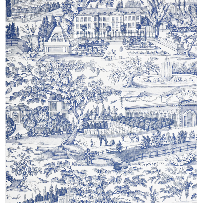 BRUNSCHWIG & FILS CHARLOTTE MOSS ZARAFA - BLUE BR-69504.222.0