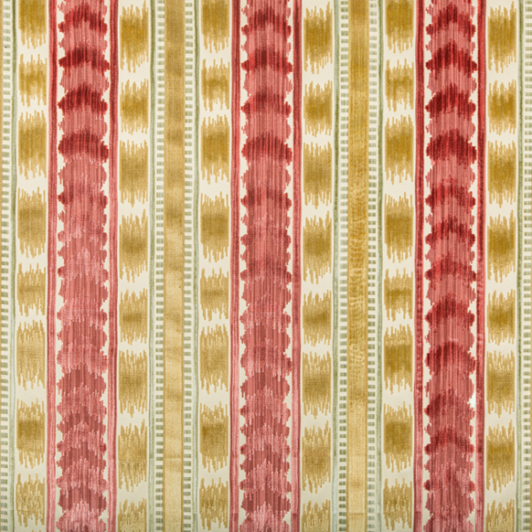 BRUNSCHWIG & FILS CHAUMONT VELVETS BAYEAUX VELVET - ROSE upholstery fabric swatch for sample-first furniture planning