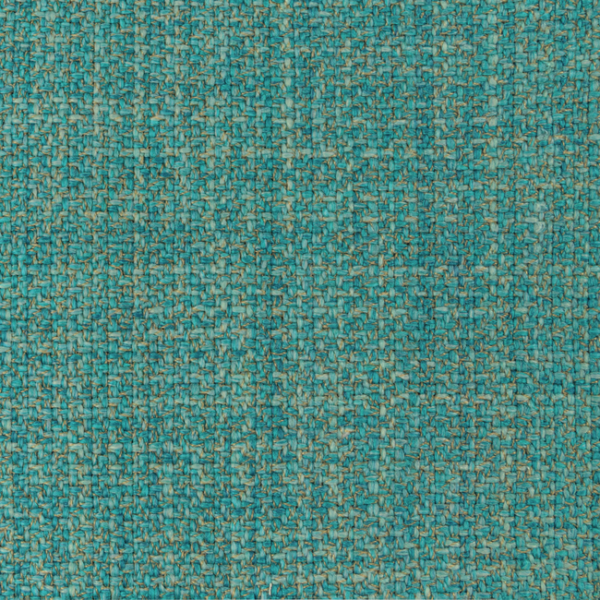 BRUNSCHWIG & FILS EN VACANCES II REVEL TEXTURE - TEAL upholstery fabric swatch for sample-first furniture planning