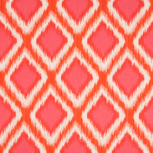 BRUNSCHWIG & FILS EN VACANCES KAPARI WOVEN - CORAL upholstery fabric swatch for sample-first furniture planning
