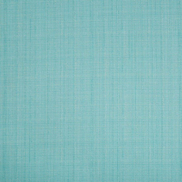 BRUNSCHWIG & FILS EN VACANCES LA COCHE STRIE - AQUA upholstery fabric swatch for sample-first furniture planning