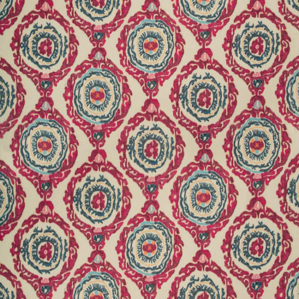 BRUNSCHWIG & FILS FOLIO FRANCAIS KAITAG WARP PRINT - JEWEL 8019116.750.0 - Discontinued