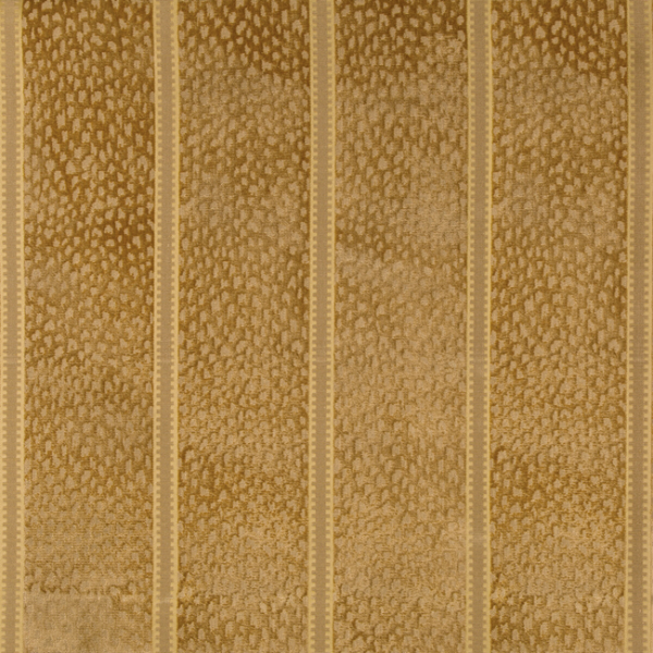 BRUNSCHWIG & FILS FOLIO FRANCAIS SALVATOR VELVET - GOLD upholstery fabric swatch for sample-first furniture planning