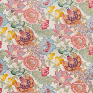 Grand Bazaar Karabali Print - Spring upholstery fabric swatch