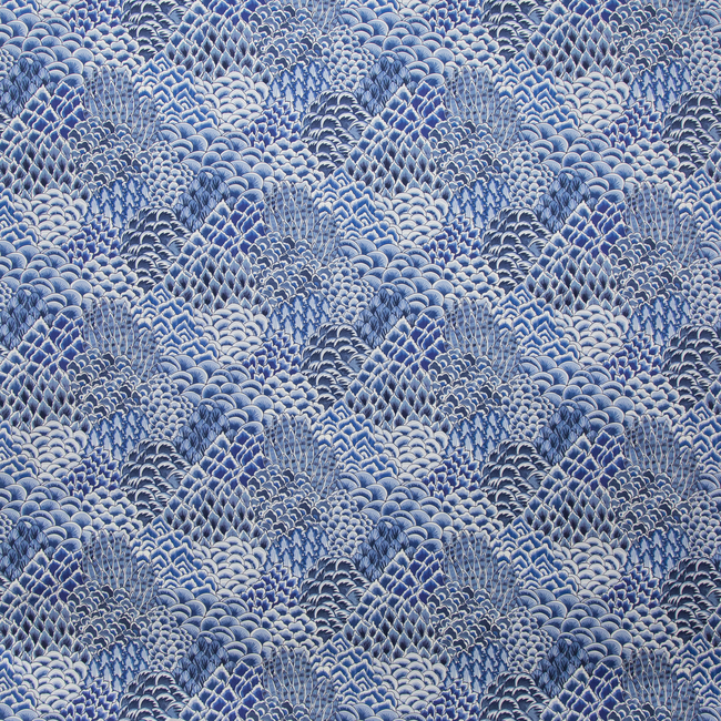 BRUNSCHWIG & FILS GRAND BAZAAR KATIBI PRINT - BLUE 8020104.55.0