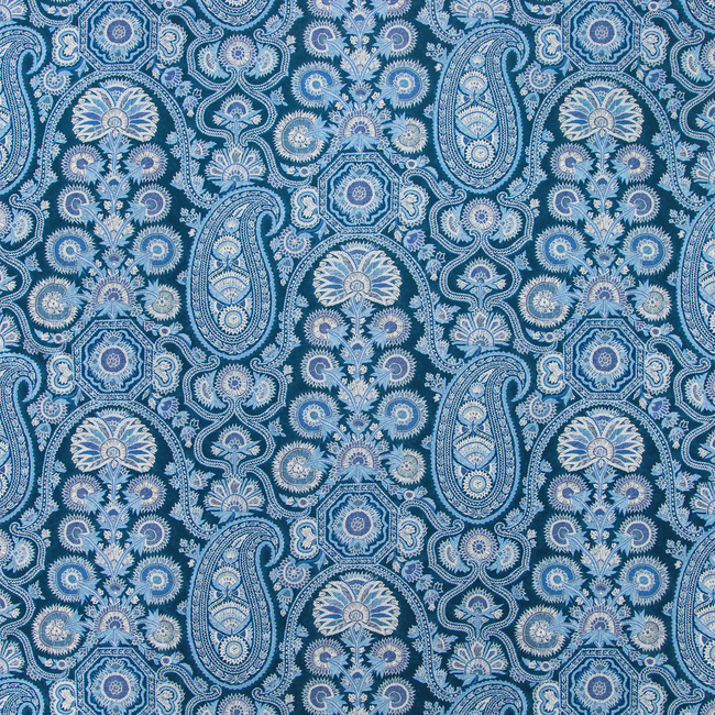 BRUNSCHWIG & FILS GRAND BAZAAR SARAYA PRINT - INDIGO 8020100.5055.0 - Limited Stock