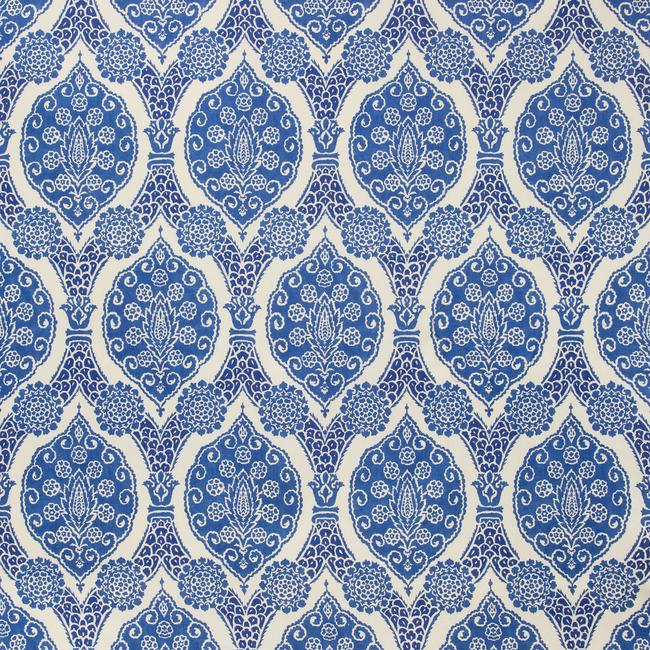 BRUNSCHWIG & FILS GRAND BAZAAR SUFERA PRINT - BLUE 8020103.55.0