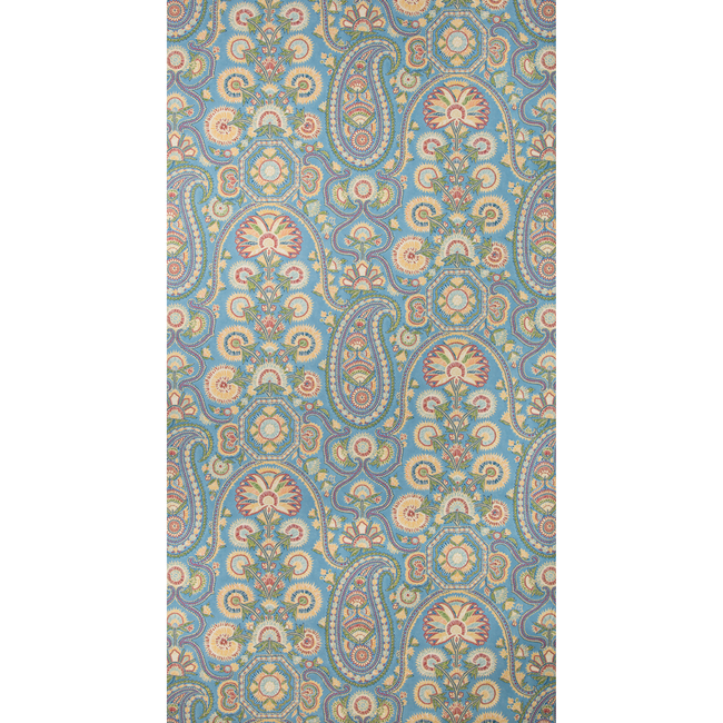 BRUNSCHWIG & FILS GRAND BAZAAR WALLPAPERS SARAYA - CORNFLOWER P8020100.1519.0