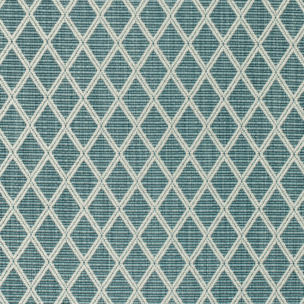 BRUNSCHWIG & FILS GRANVILLE WEAVES CANCALE WOVEN - LAKE upholstery fabric swatch for sample-first furniture planning